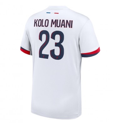 Paris Saint-Germain Randal Kolo Muani #23 Replika Udebanetrøje 2024-25 Kortærmet